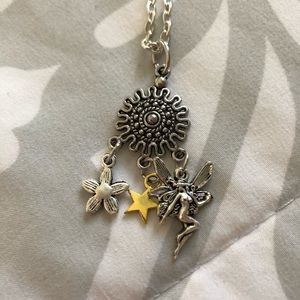 Custom handmade necklace - fairy/star/flower